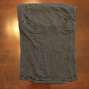 Stripe Bandeau Top
